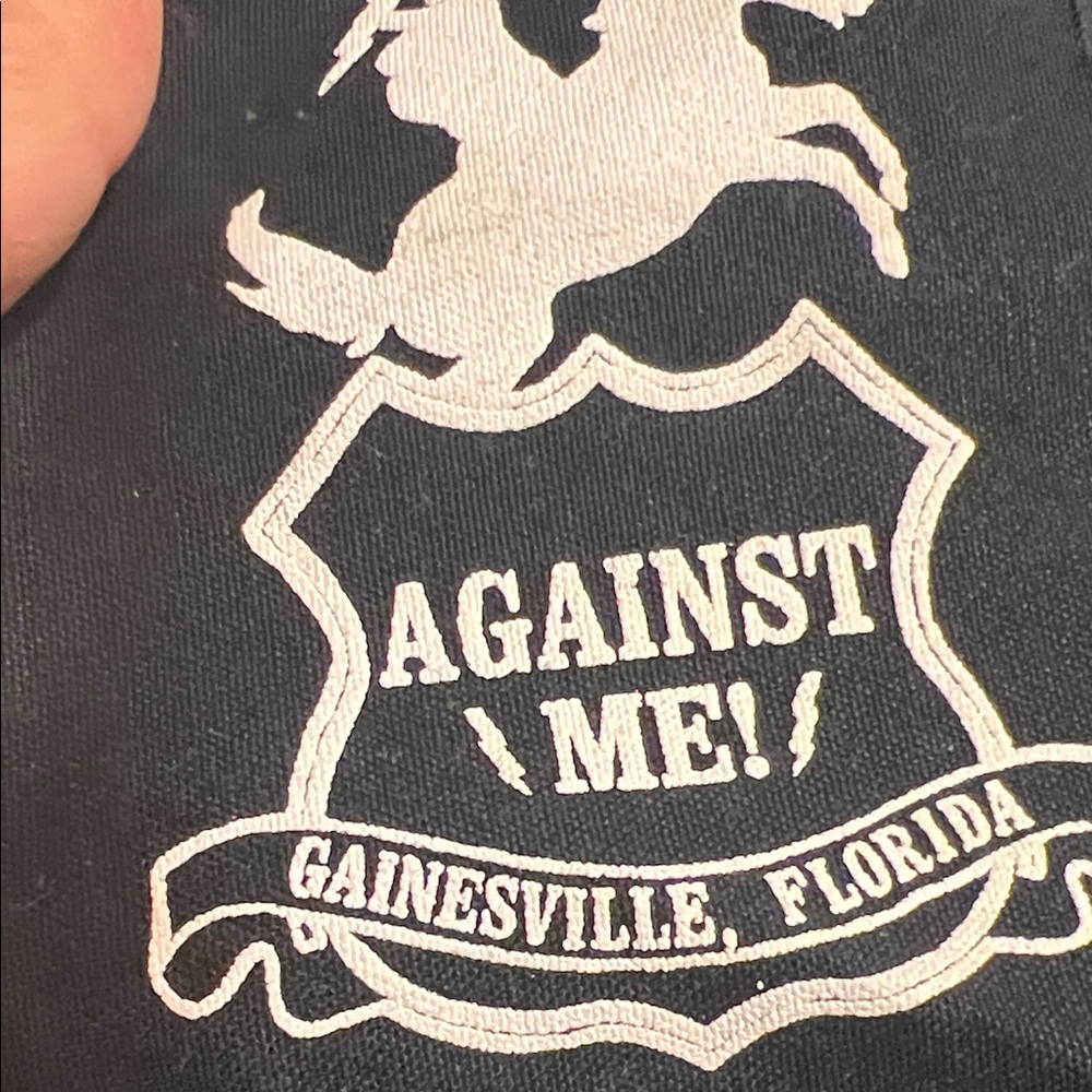 Against Me! Black and White patch - Picture 3 of 6